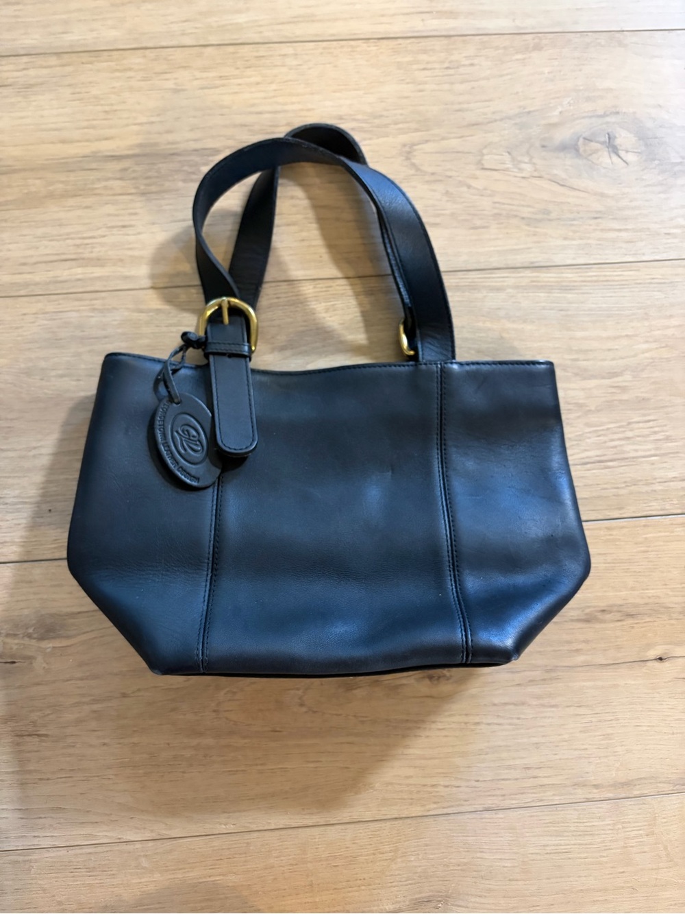 Vintage Georgetown leather should bag